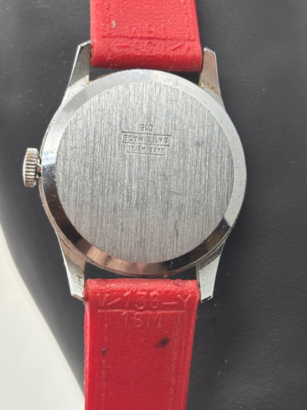 Vintage Bradley Red Mickey Mouse Watch - Picture 9 of 12